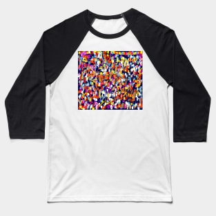 Garabato multicolor Baseball T-Shirt